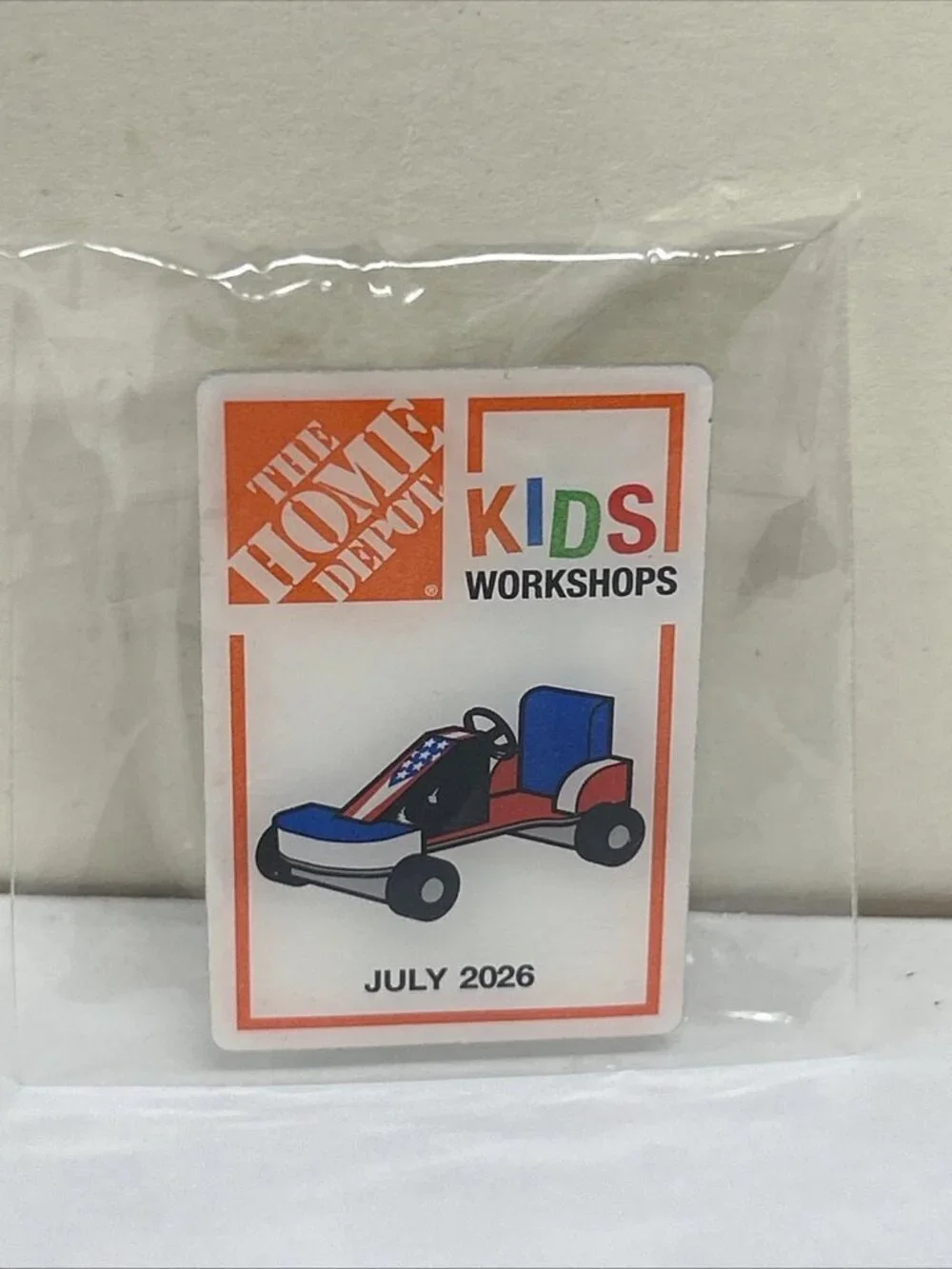Home Depot Kid's Workshop Kit July 4 2026 Go Kart. New.